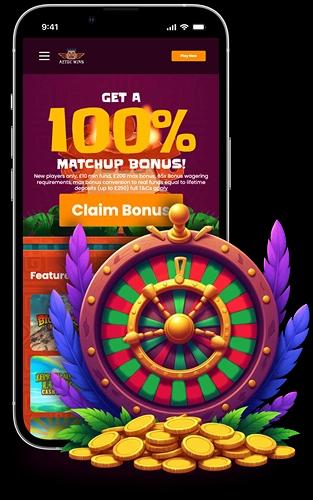 Aztec Wins Casino UK Mobile
