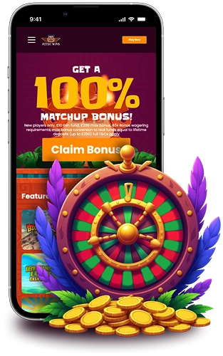 Aztec Wins Casino UK Mobile